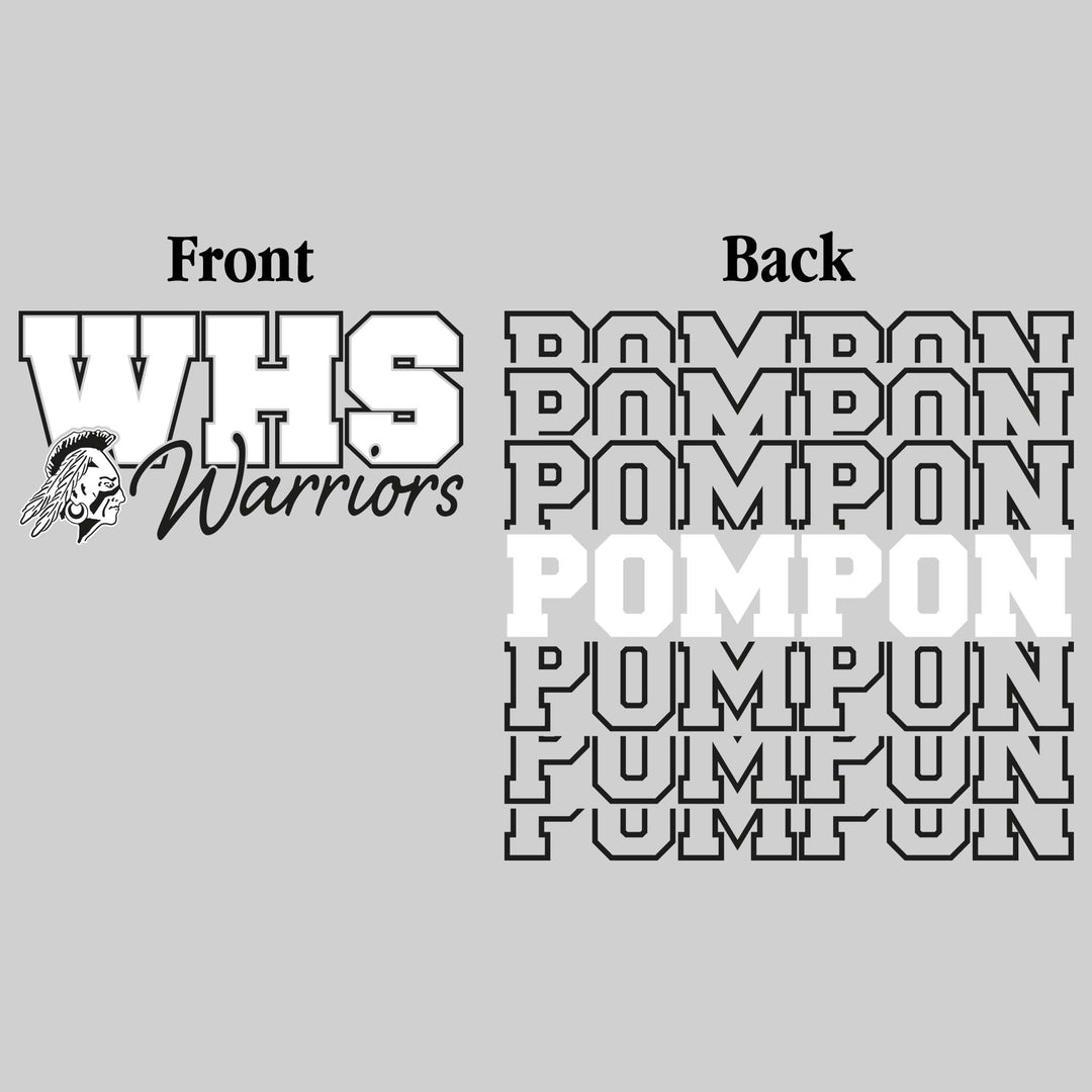 Western Warriors - Pompon - WHS Warriors - Pompon Repeated