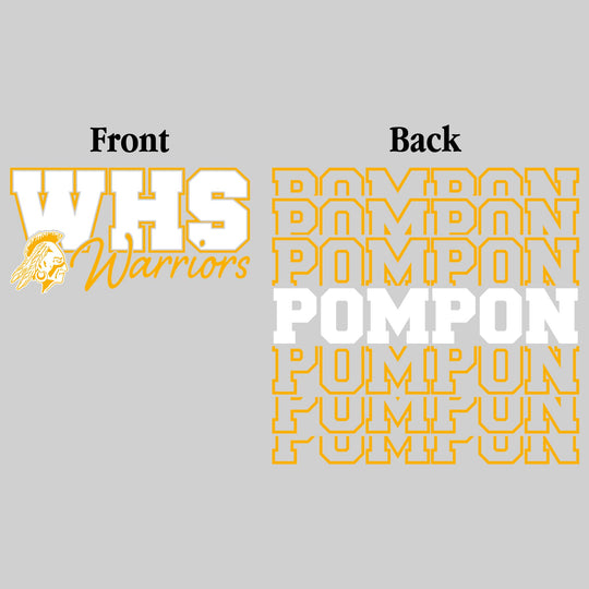 Western Warriors - Pompon - WHS Warriors - Pompon Repeated