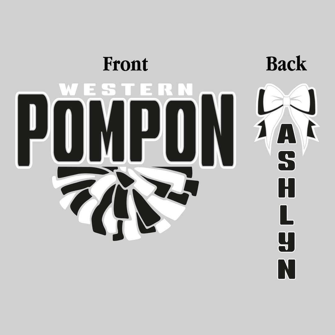 Western Warriors - Pompon - Western Pompon with Half Pom