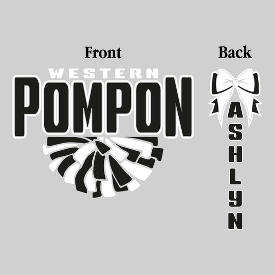 Western Warriors - Pompon - Western Pompon with Half Pom