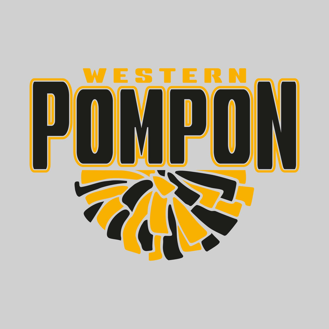 Western Warriors - Pompon - Western Pompon with Half Pom