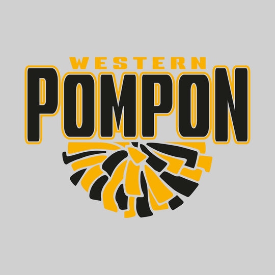Western Warriors - Pompon - Western Pompon with Half Pom