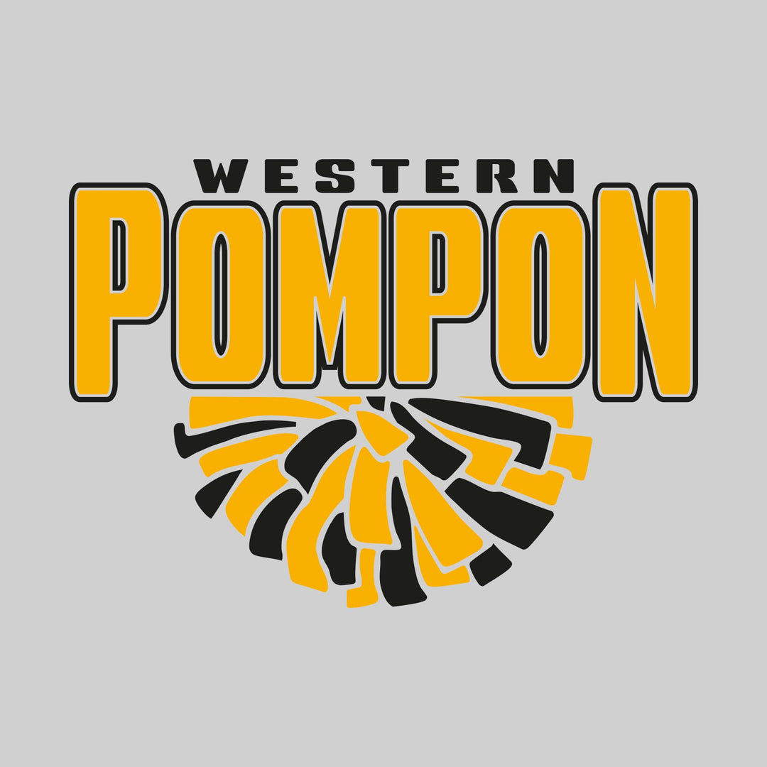 Western Warriors - Pompon - Western Pompon with Half Pom