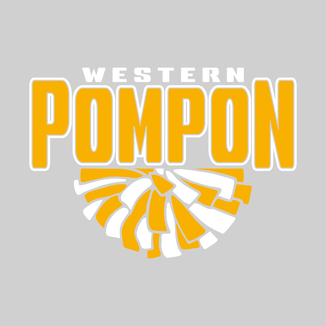 Western Warriors - Pompon - Western Pompon with Half Pom