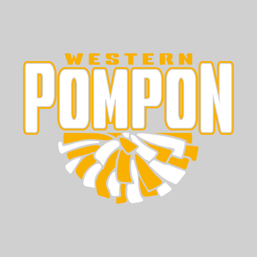Western Warriors - Pompon - Western Pompon with Half Pom
