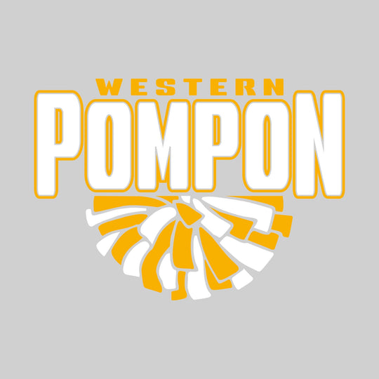 Western Warriors - Pompon - Western Pompon with Half Pom