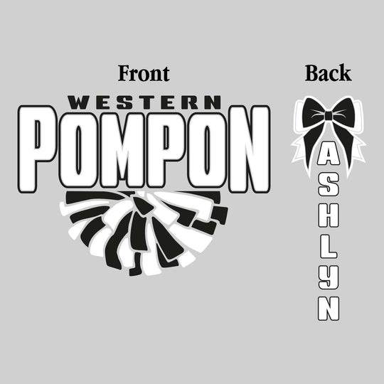 Western Warriors - Pompon - Western Pompon with Half Pom