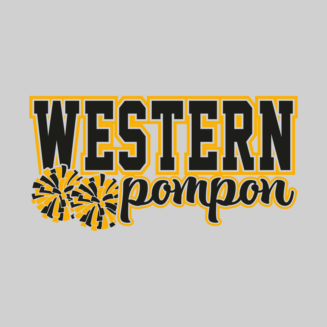 Western Warriors - Pompon - Western Pompon with Poms