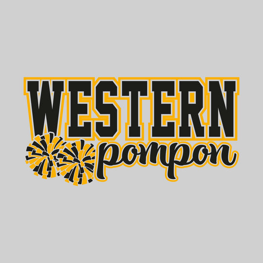 Western Warriors - Pompon - Western Pompon with Poms