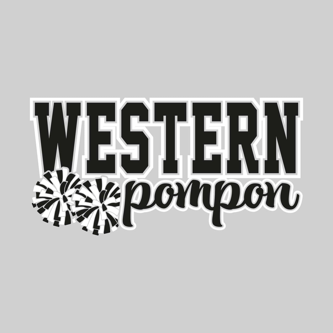 Western Warriors - Pompon - Western Pompon with Poms