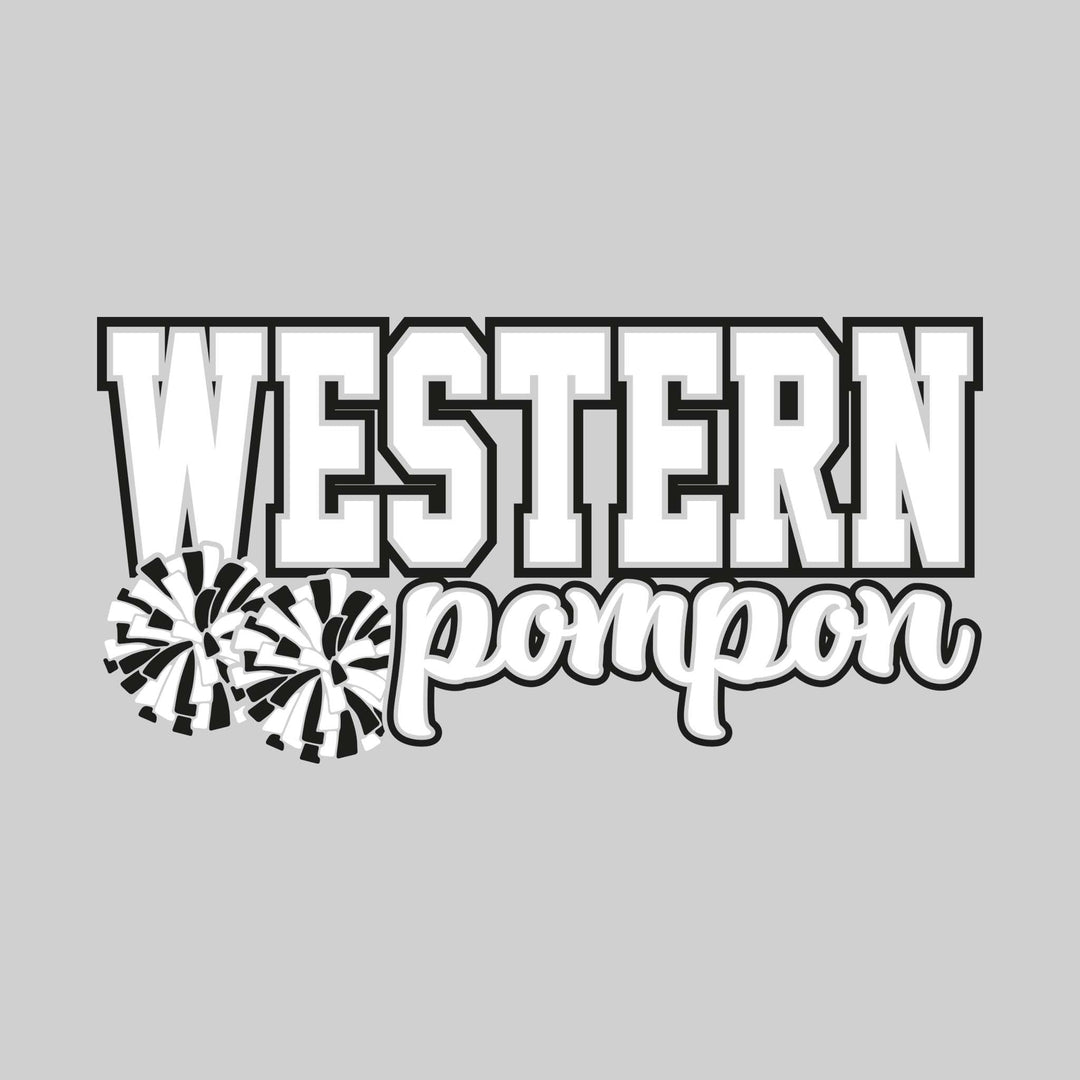 Western Warriors - Pompon - Western Pompon with Poms