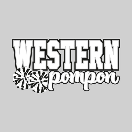 Western Warriors - Pompon - Western Pompon with Poms