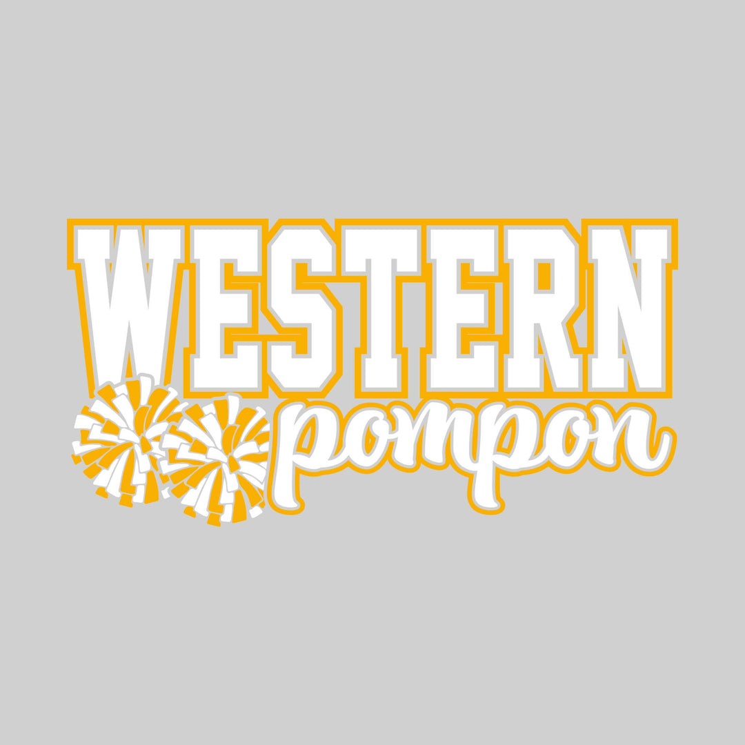 Western Warriors - Pompon - Western Pompon with Poms