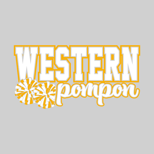 Western Warriors - Pompon - Western Pompon with Poms