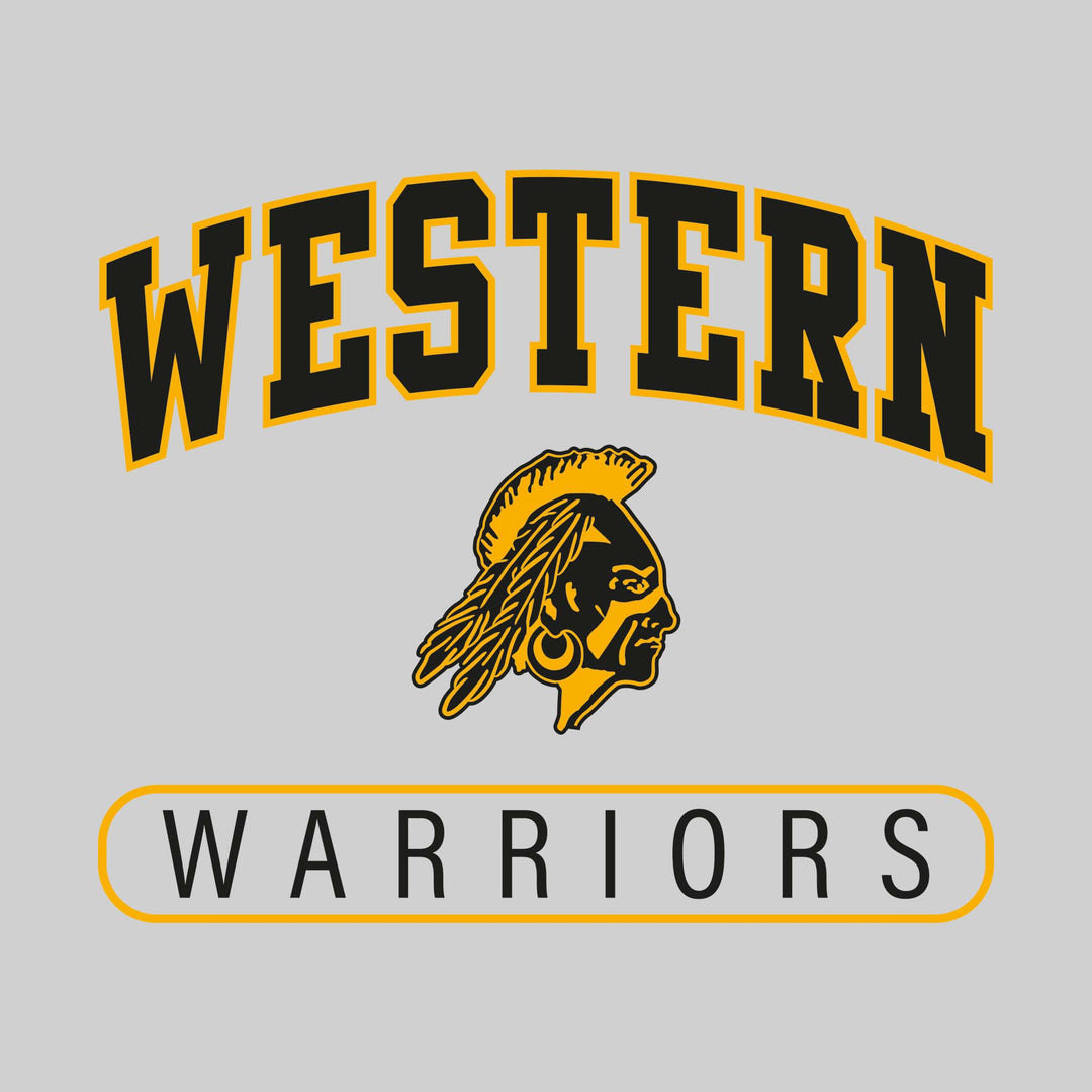 Western Warriors - Spirit Wear - Arched Western with Mascot