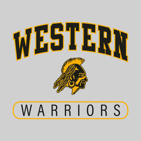 Western Warriors - Spirit Wear - Arched Western with Mascot