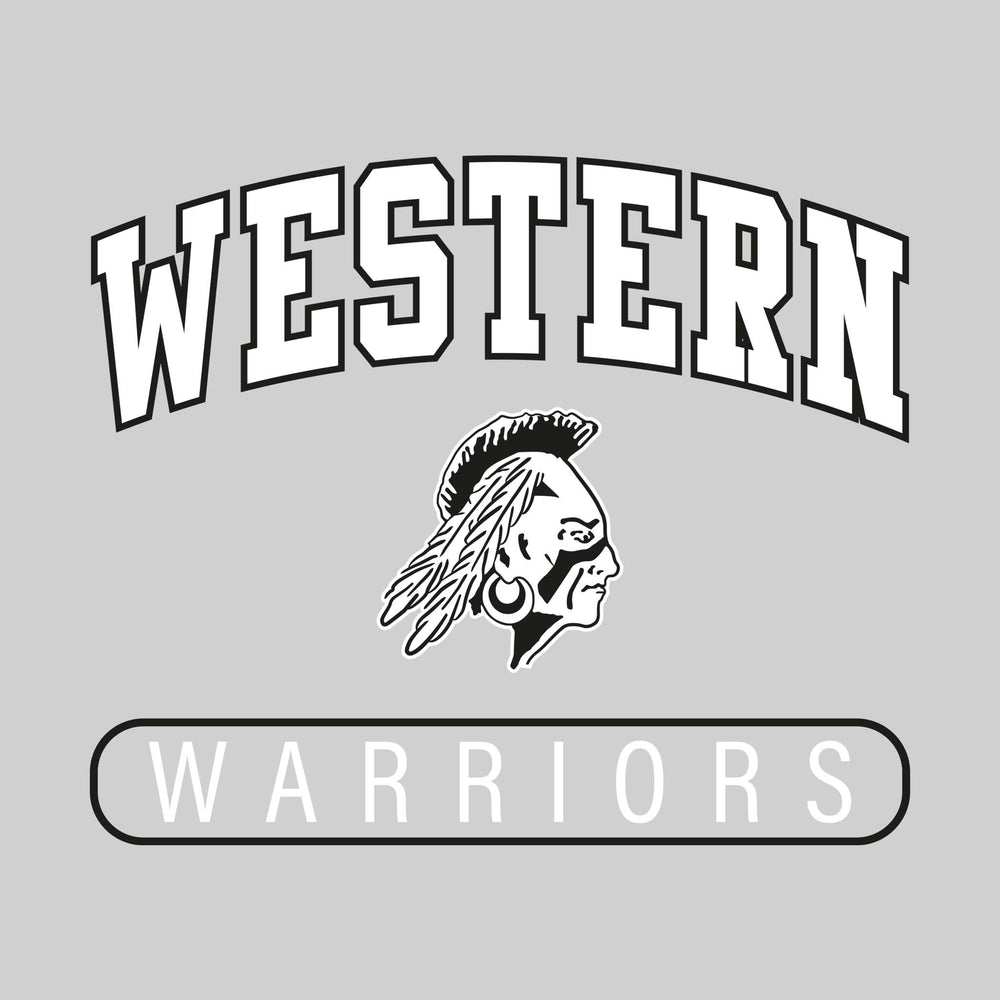 Western Warriors - Spirit Wear - Arched Western with Mascot
