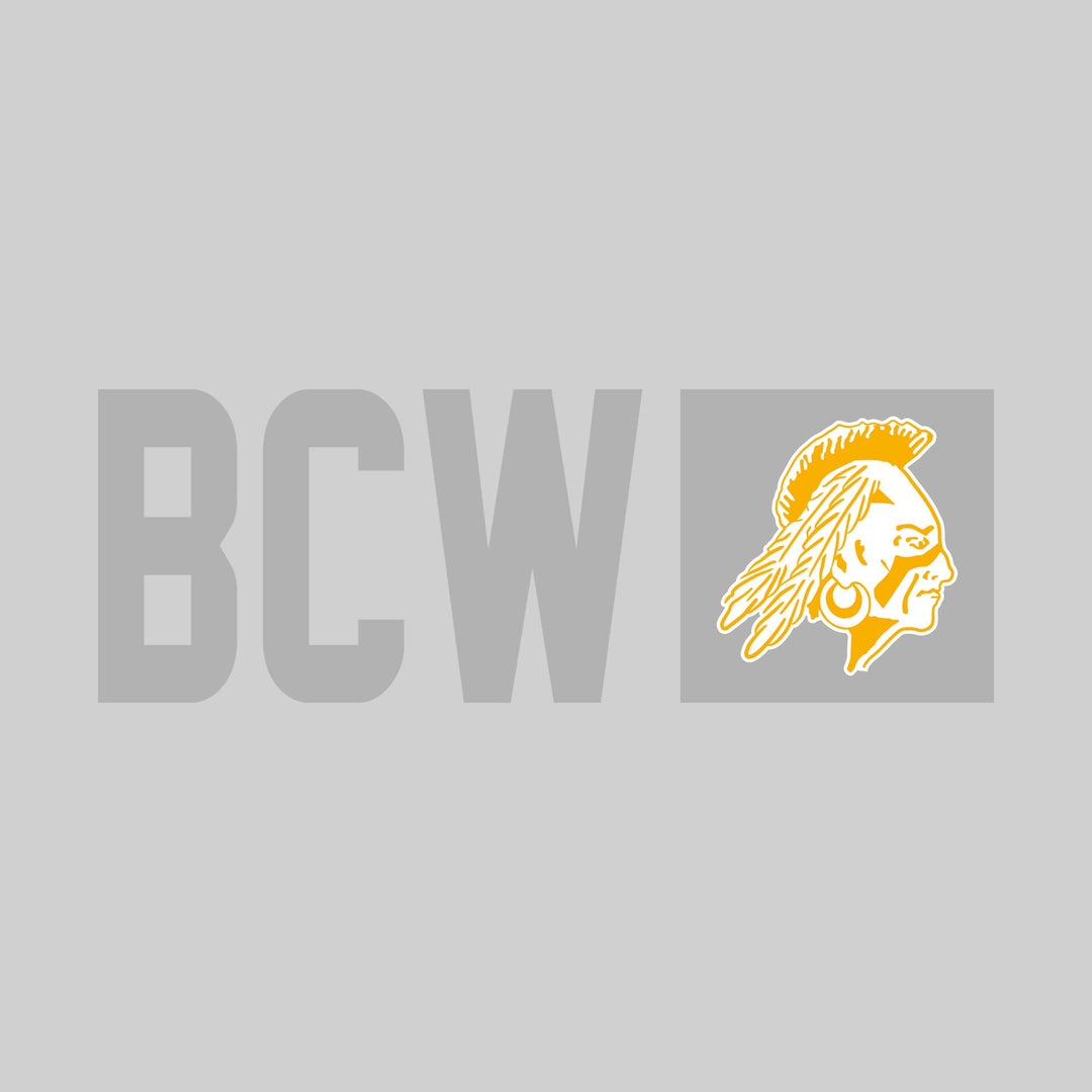 Western Warriors - Spirit Wear - School Acronym with Squared Mascot