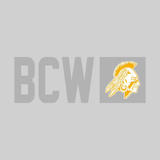 Western Warriors - Spirit Wear - School Acronym with Squared Mascot