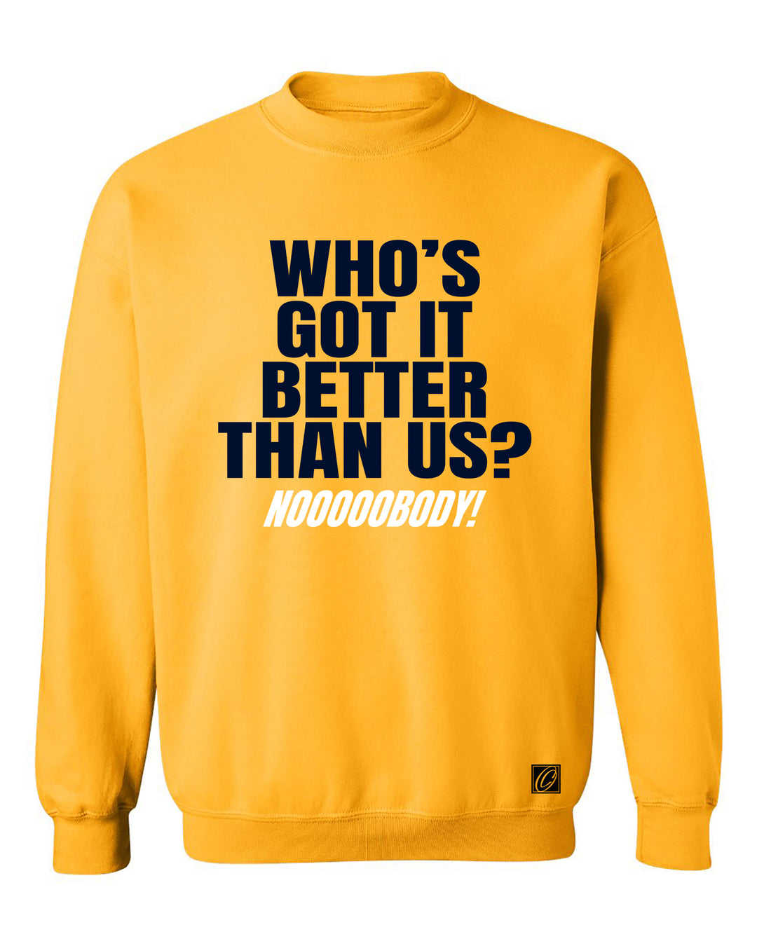 Gildan Adult "Who's Got It Better Than Us" Heavy Blend™ Crewneck Sweatshirt