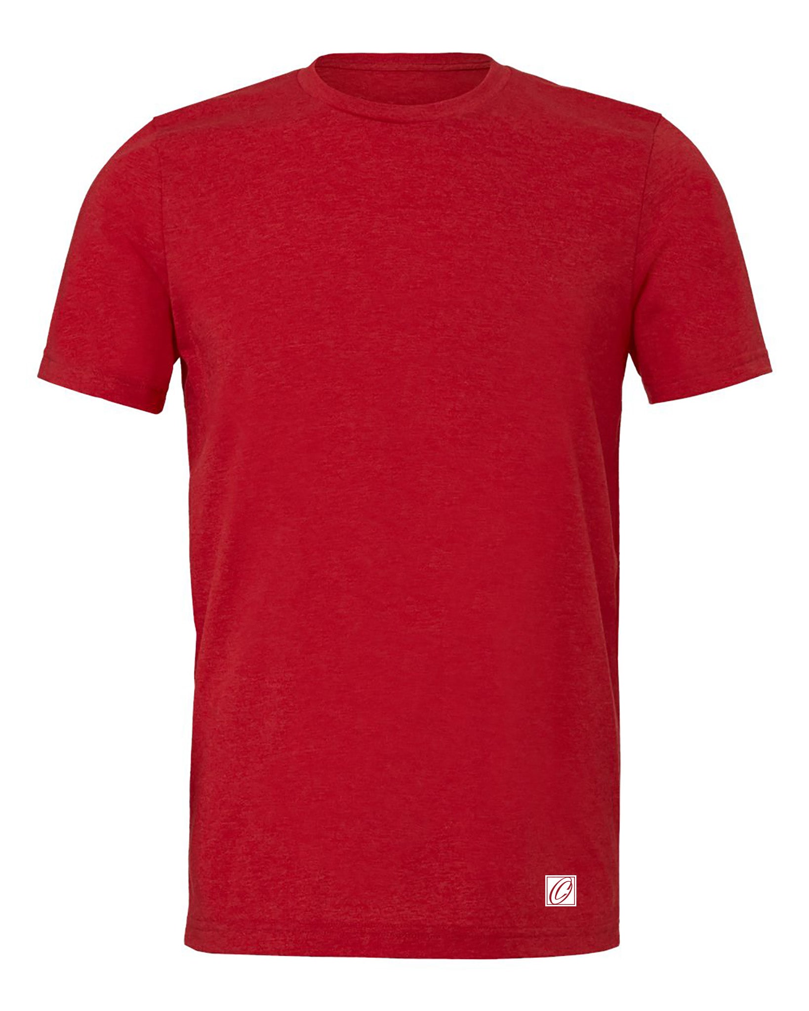 Bella Canvas Adult Heather CVC Crew Neck Short Sleeve Tee - Red/Pink/Purple - XS-XL