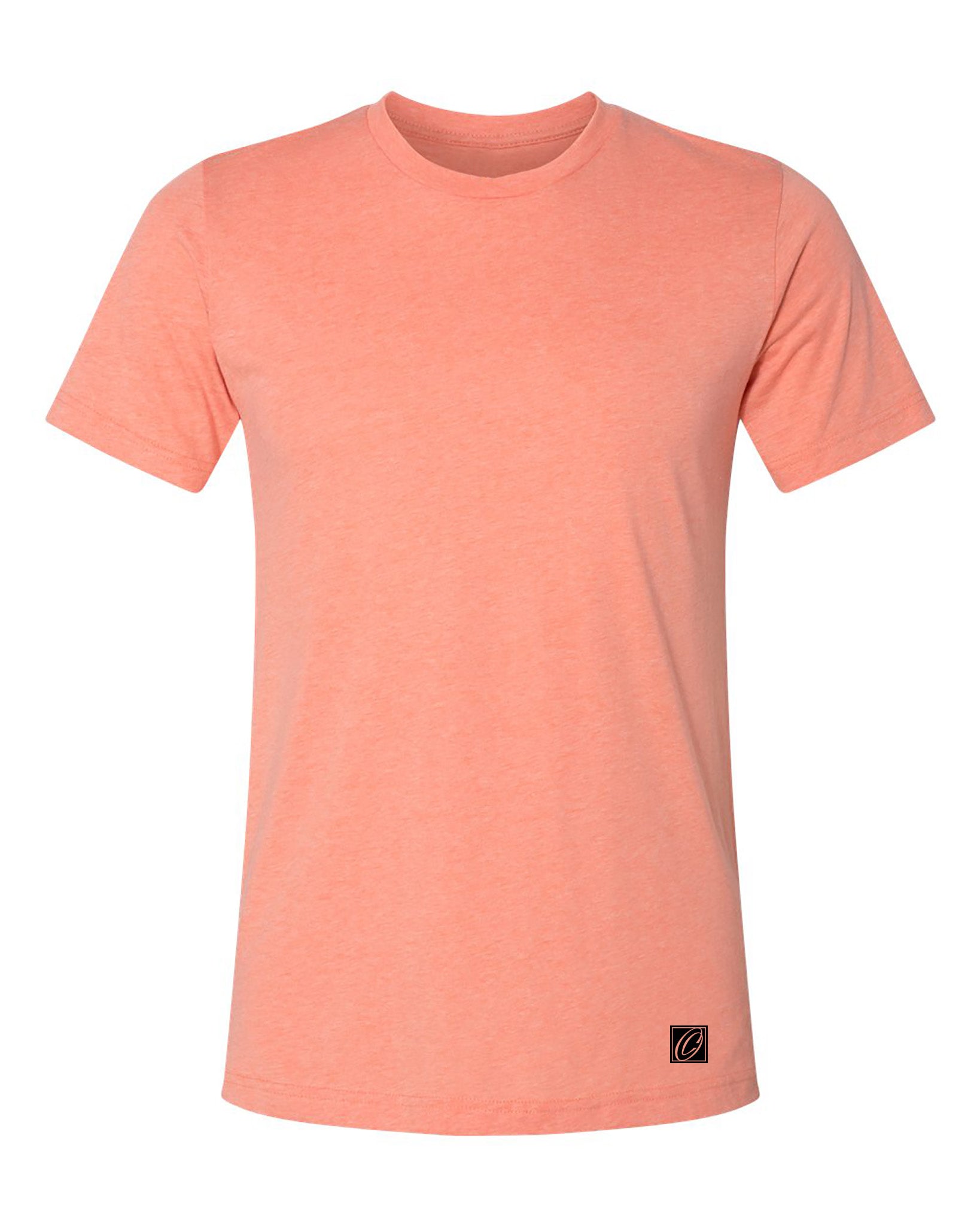 Bella Canvas Adult Heather CVC Crew Neck Short Sleeve Tee - Yellow/Orange/Tan - 2XL-4XL