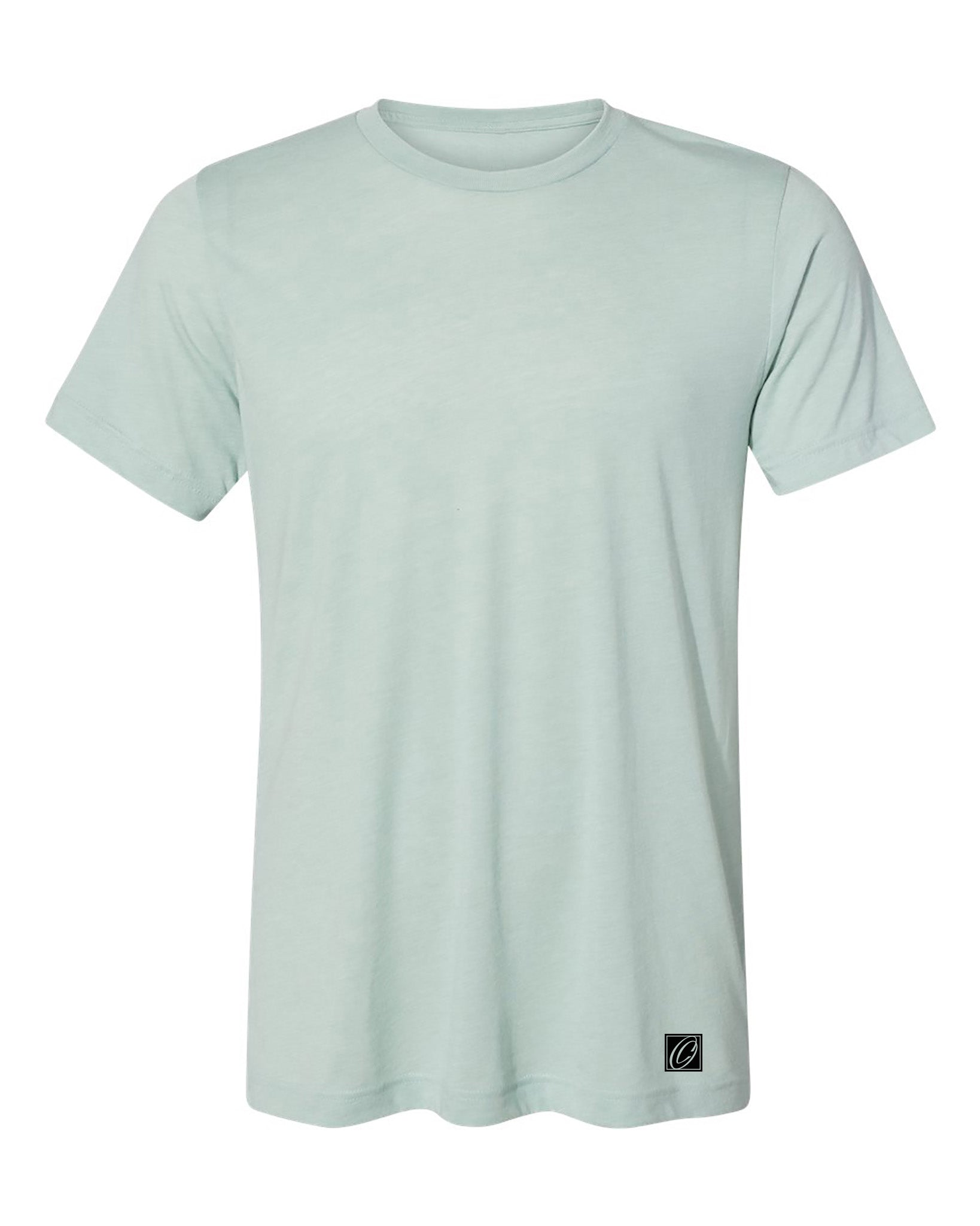 Bella Canvas Adult Triblend Crew Neck Short Sleeve Tee - Greens - 2XL-3XL