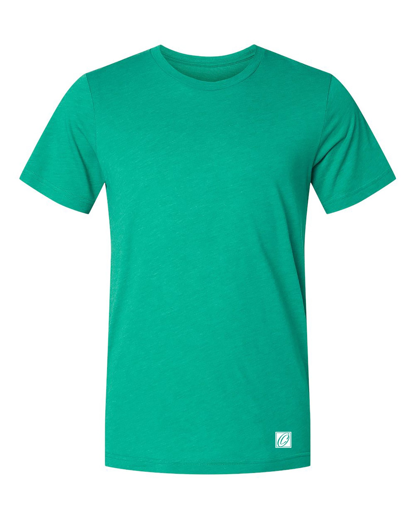 Bella Canvas Adult Triblend Crew Neck Short Sleeve Tee - Greens - 2XL-3XL