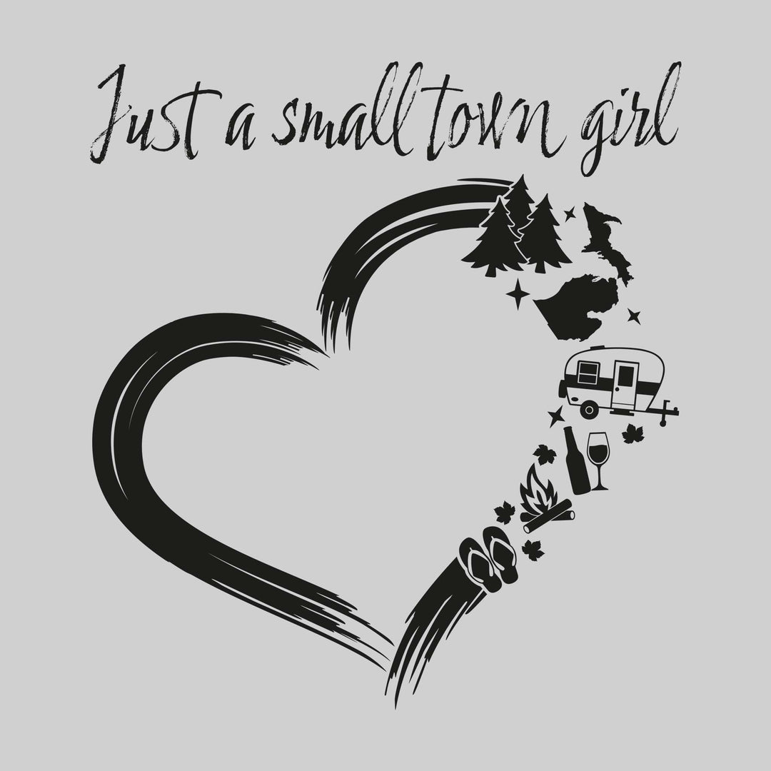 Just a Small Town Girl - Camping Heart