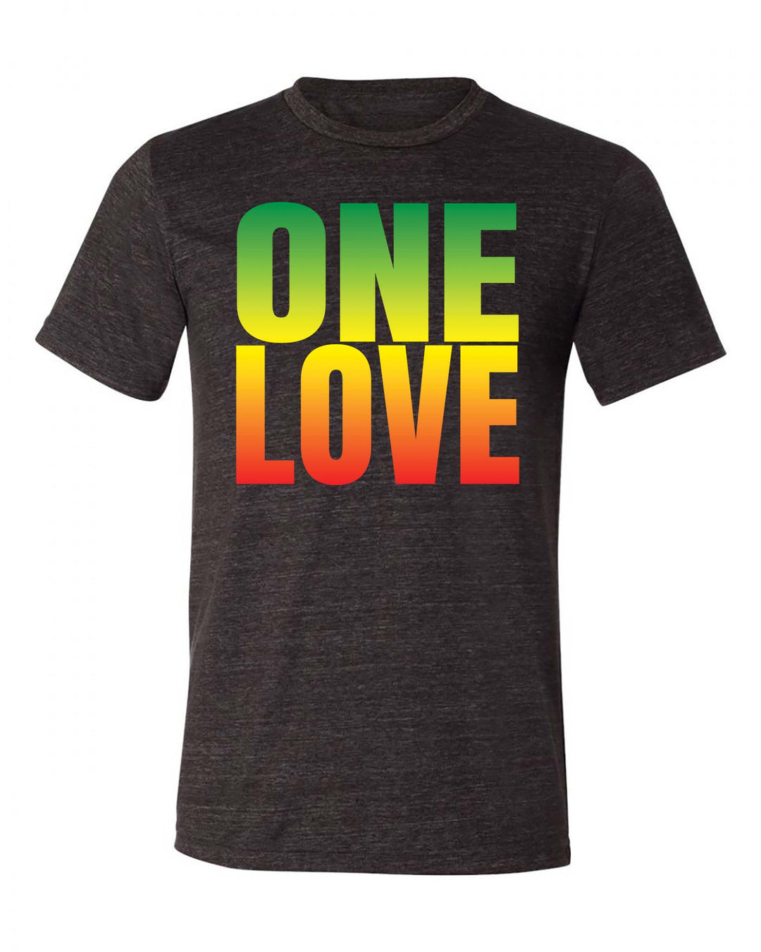 Adult "One Love" Triblend Short Sleeve Tee