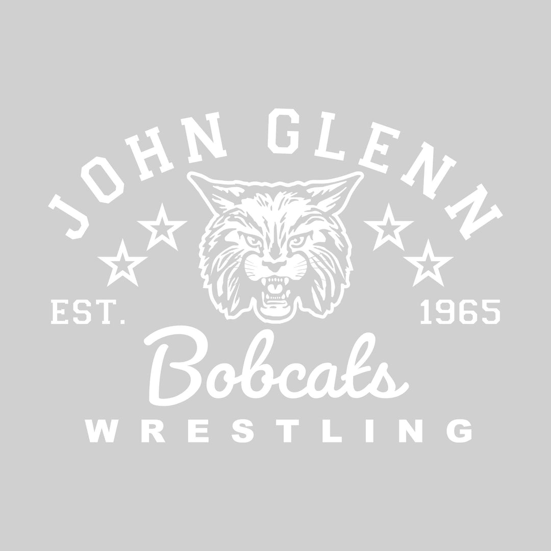 John Glenn Bobcats - Wrestling - Vintage with Bobcat Logo