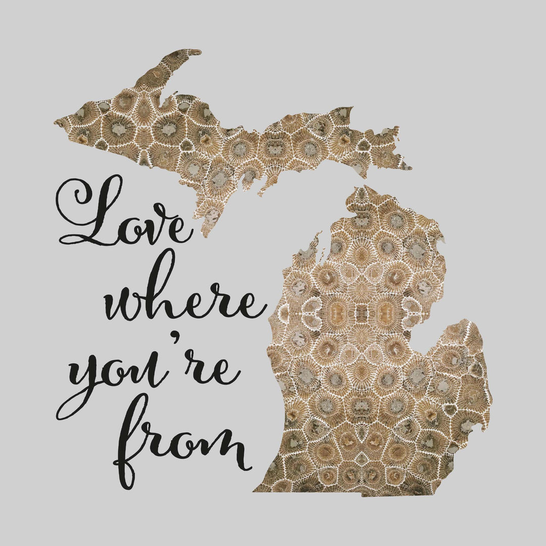 Love Where You're From - Petoskey Stone State