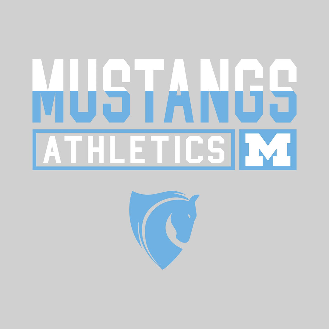 Meridian Mustangs - Athletics - Boxed Athletics with Logo