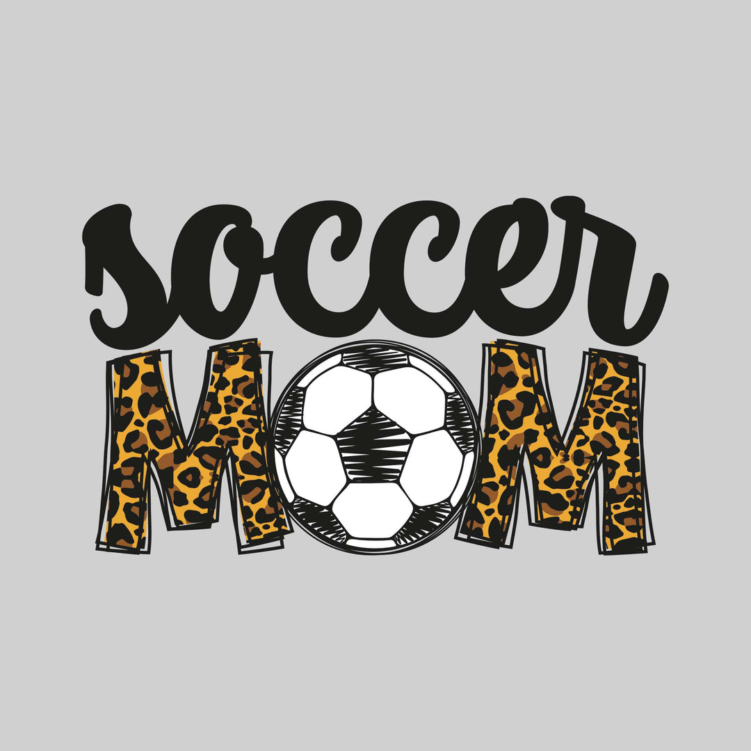 Soccer Mom - Leopard Print