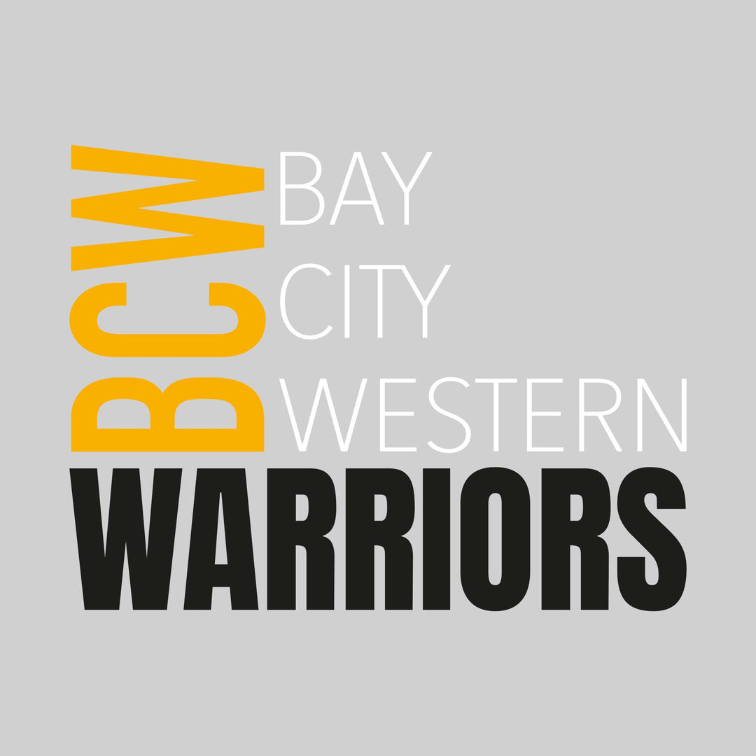 Western Warriors - School Spirit Wear - BCW Collage Text