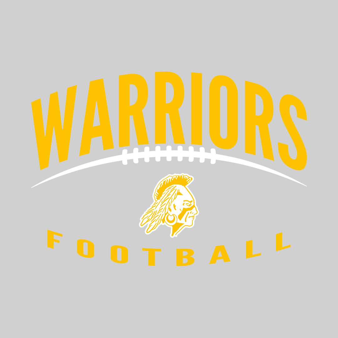 Western Warriors - Football - Arched Warriors with Football Threads
