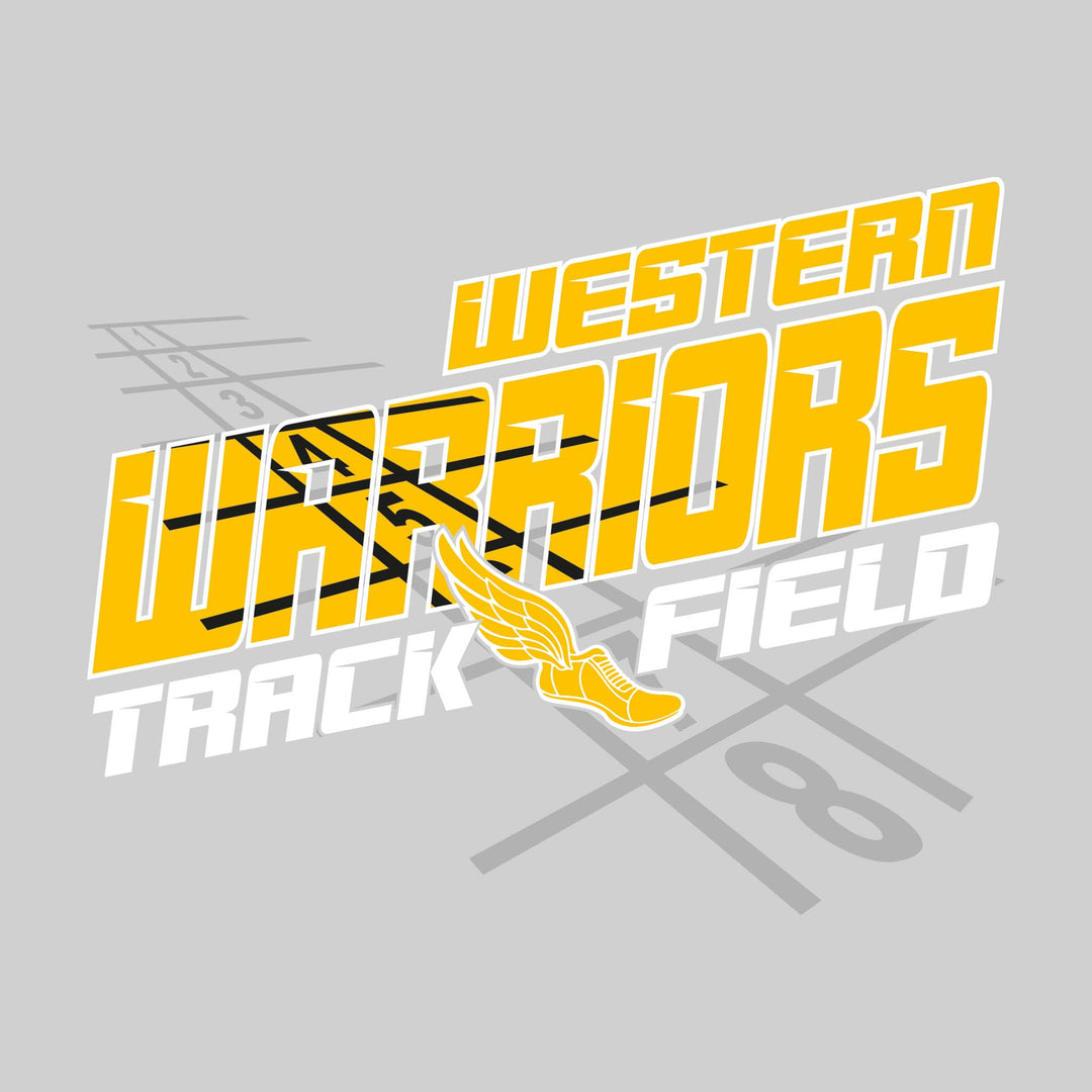 Western Warriors - Track & Field - Lanes and Numbers